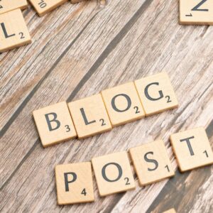 an image that has blog post written on it