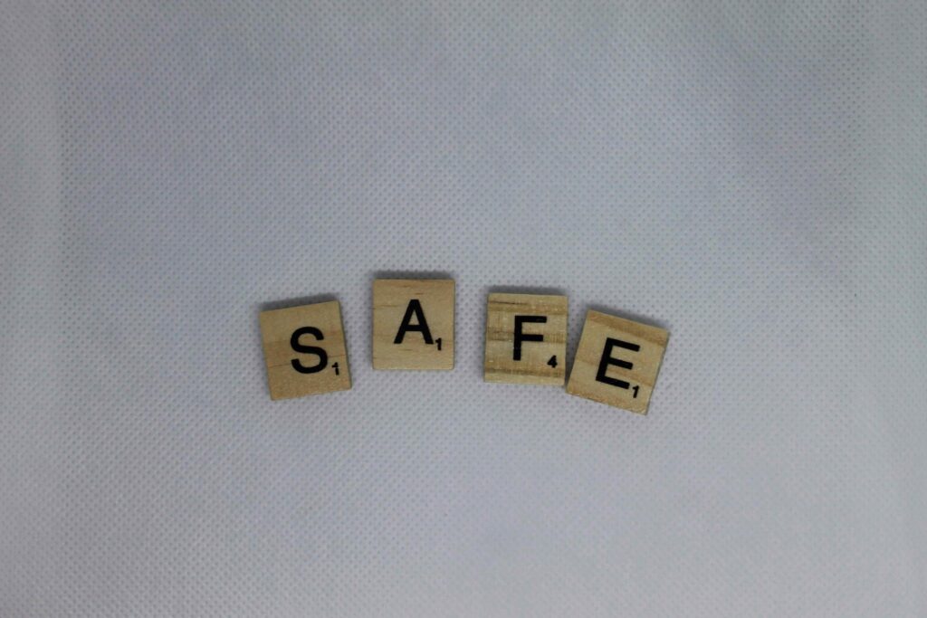 safe space. an image with the word safe written on it.