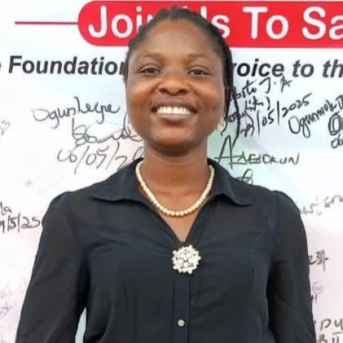 Esther MMHI volunteer Esther Abimbola Oluwasanmi